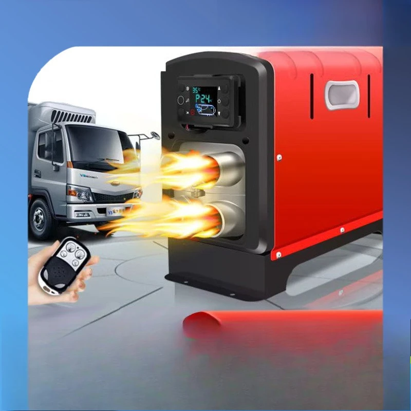 

5kW Diesel Air Heater for Trucks & Vans, 12V/24V Parking Heater, Vehicle Cabin Heater, Car Preheater, RV Heating System