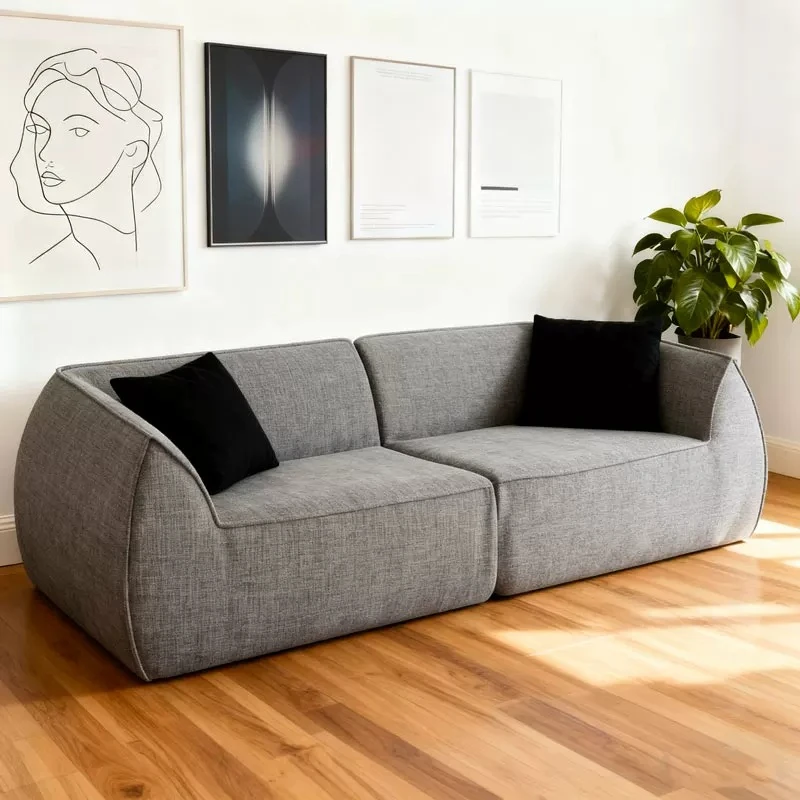 Vacuum Packaging Boneless Sofas Compressed Cloud Dressers Convertible Sofas Loveseat Decoration Divano Living Room Furniture