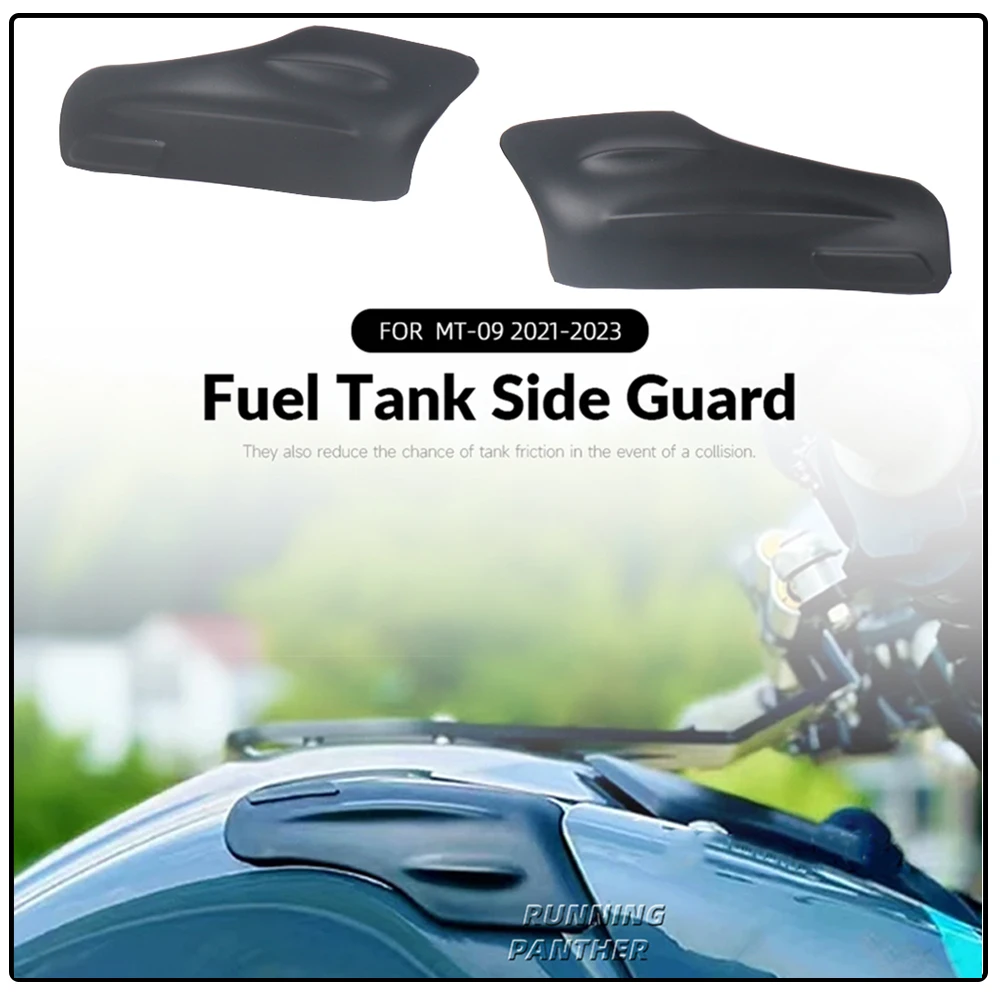 Motorcycle Accessories Fuel Tank Side Pad Protector Decal Stickers For Yamaha MT-09 MT09 MT 09 mt09 2021 2022 2023