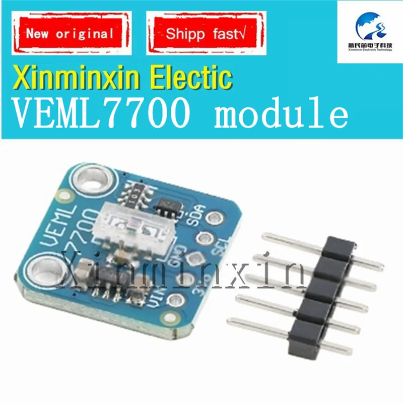 

1Pcs/Lot VEML7700 VEML7700-TT VEML7700-TR Digital Ambient Light Sensor Module New Original