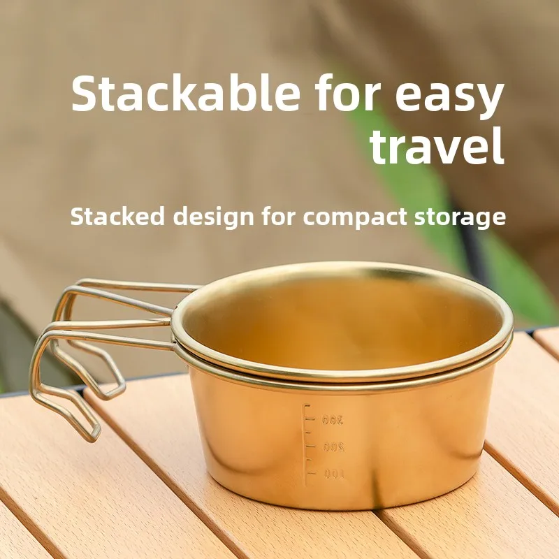 

Outdoor Camping Portable Shera Bowl Local Tycoon Gold
