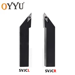 SVJCR/L-Porte-outil de tournage externe, outil CNC, 10mm, 12mm, 16mm, SVJCR1010H11, SVJCR1212H11, SVJCR1616H11, SVJCR1616H16