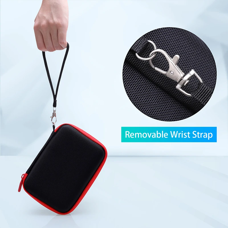 Xanad Eva Hard Case Voor Bestek 300W Power Inverter Dc 12V Naar 110V Ac Auto Omvormer Carrying opbergtas