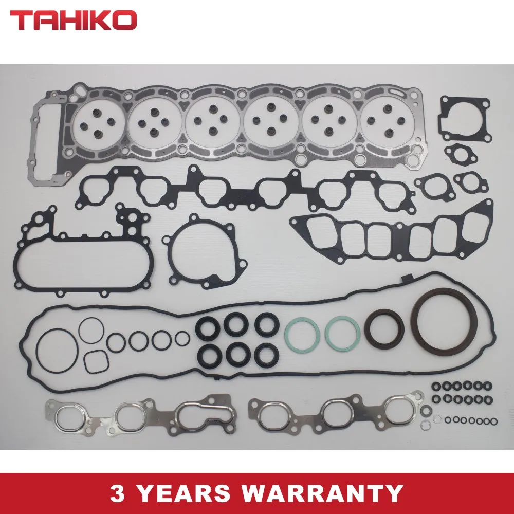 

1FZFE 1FZ-FE Engine Full Head gasket set fit for Toyota Land Cruiser 24V 4477cc 4.5L 1998-2005 CK9358 54071900 VRS