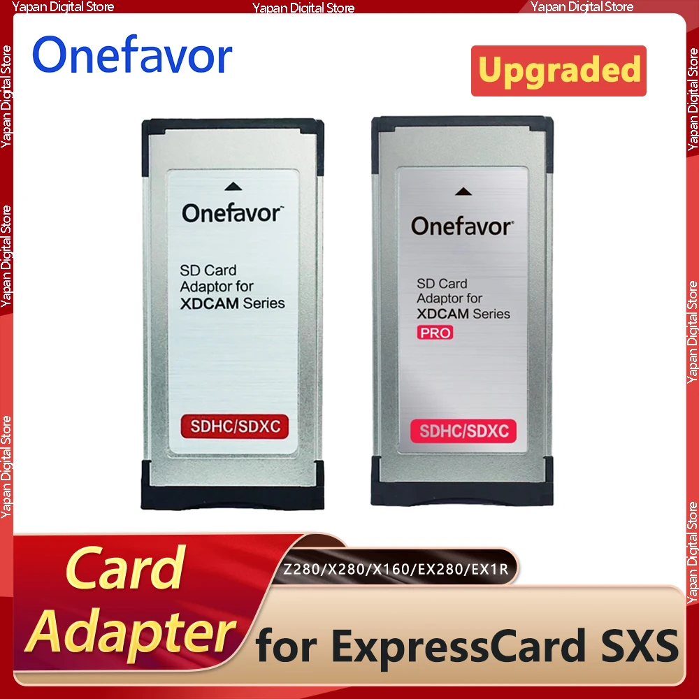 Оригинальный адаптер памяти Onefavor SD SDHC SDXC на адаптер карты ExpressCard SXS 34 мм для камер Sony EX280 EX350 Оригинальный адаптер памяти Onefavor SD SDHC SDXC на адаптер карты ExpressCard SXS 34 мм для камер Sony EX280 EX350