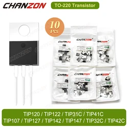 TO220 Tip120 Tip122 Tip41C Tip41 Tip42C Tip31C Tip42 Tip32C Tip31 Tip142 Tip127 Tip147 Tip32 PNP NPN Darlington Power Transistor