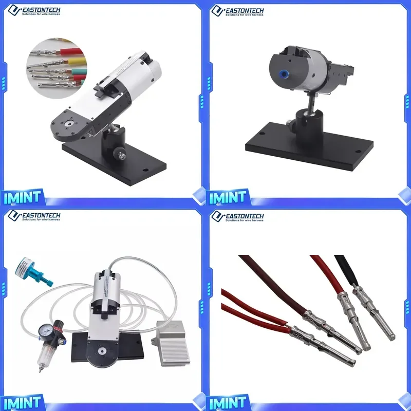 Fully Pneumatic Cable Crimping Machine EW-5130 Wire Terminal Crimping Machine