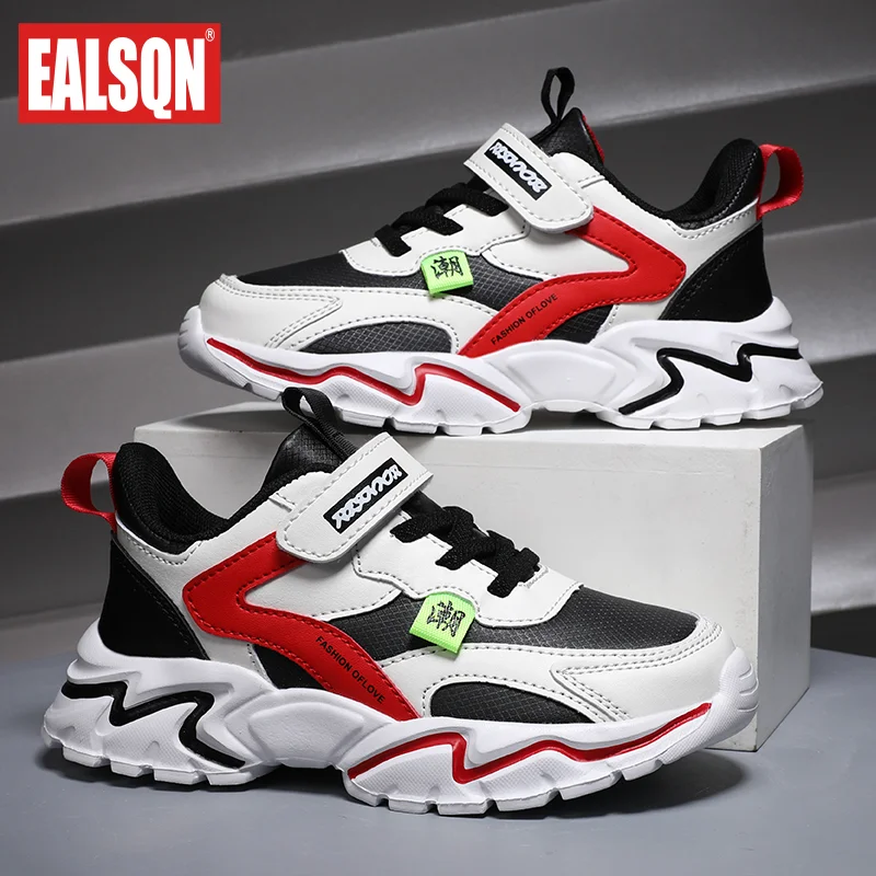 Fashion Children Sneakers Boys Shoes Leather Pu Kids Shoes School Casual 6 To 12 Years Sports Tennis Sneakers for Girls