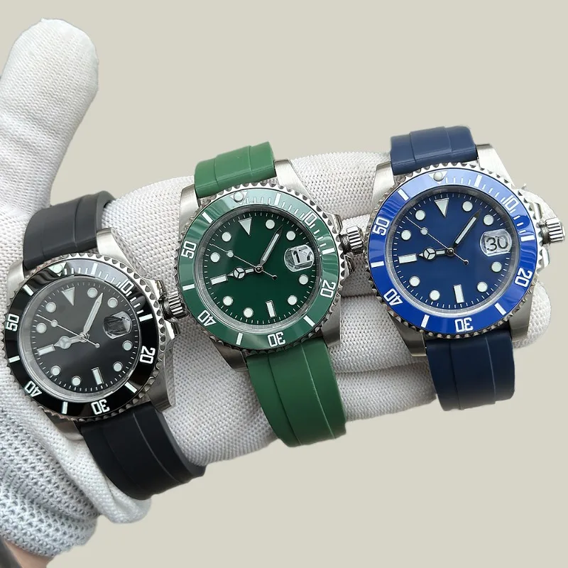 

Vintage Mens for NH35 Movement Watch C3 Luminous Bezel 100m Waterproof 316L Stainless Steel 28.5mm Dial