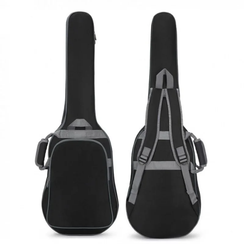 

102 x 34 x 6cm Electric Guitar Backpack Waterproof 10mm Sponge Oxford Fabric Portable Double Straps Guitar Gig Bag