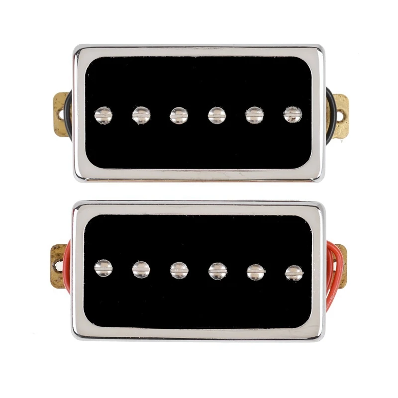 P90 Electric Guitar Pickup Humbucker Size Single Coil Pickup Neck And Bridge Guitar Parts And Accessories