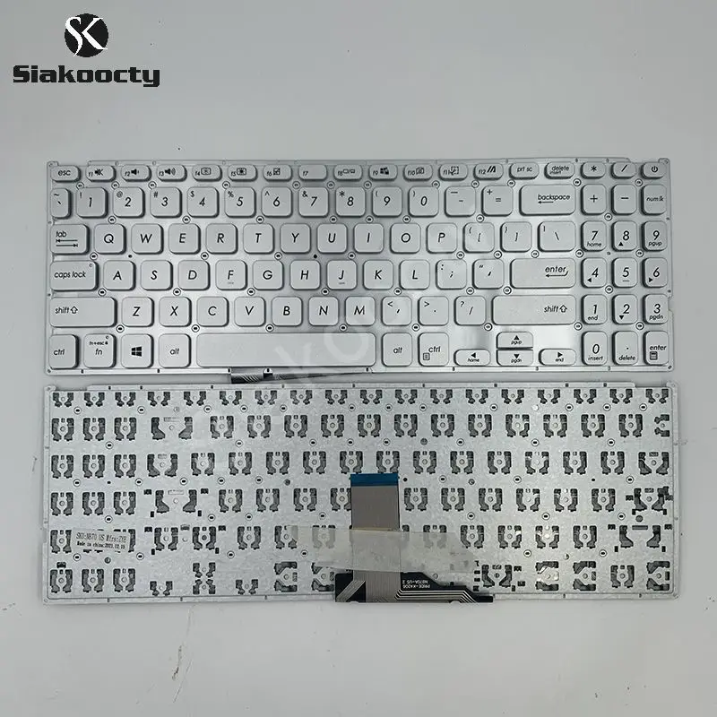 

Siakoocty US клавиатура для ASUS FL8700 Y5200F Y5000F Y5200FB V5000 V5000D V5000F X509 M509 X509FA X509FB X509JA X509MA X509UA X50