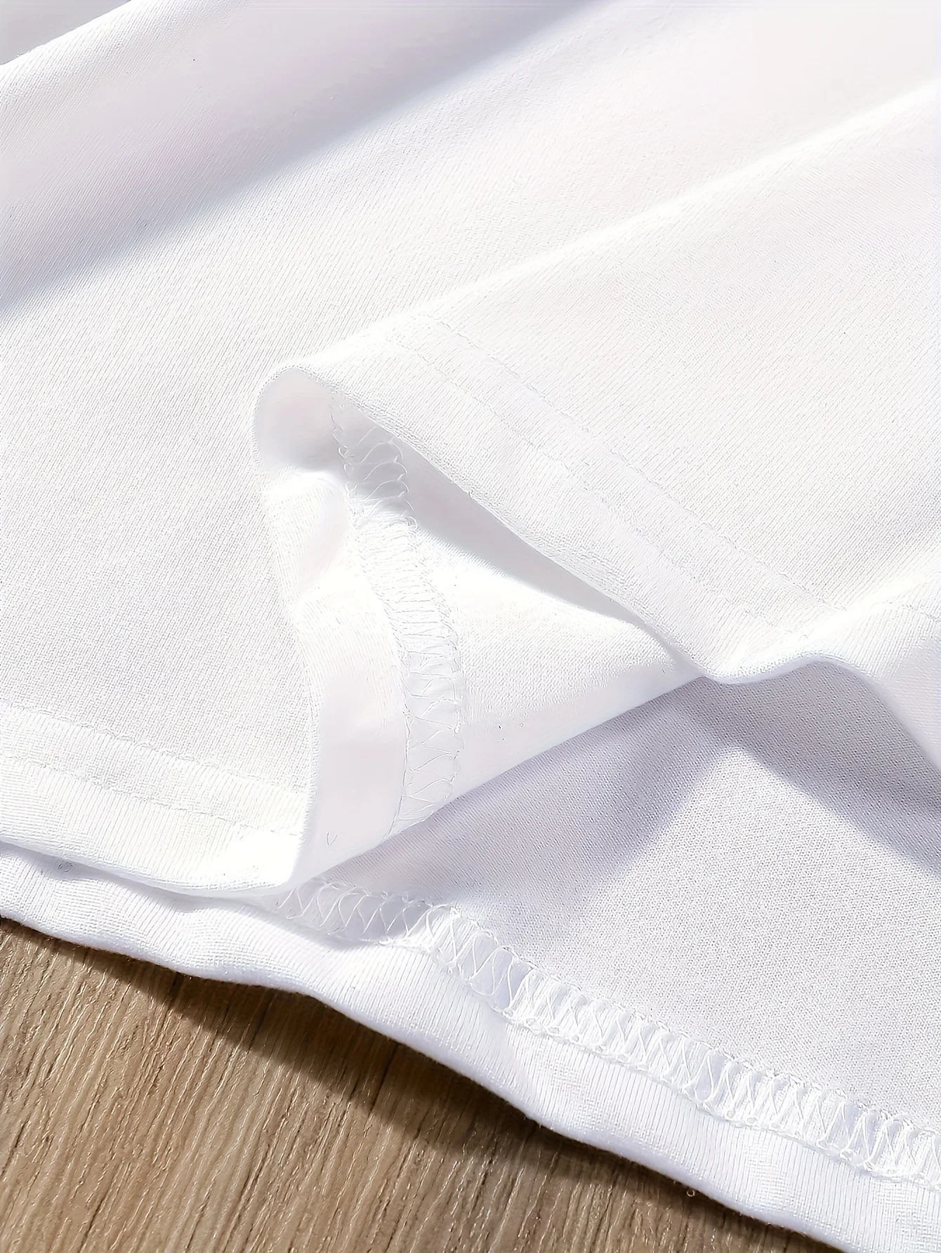 [Camiseta con estampado gráfico] Camiseta de manga corta con hombros caídos y estampado gráfico - Top informal con cuello redondo para primavera y verano - Mujer