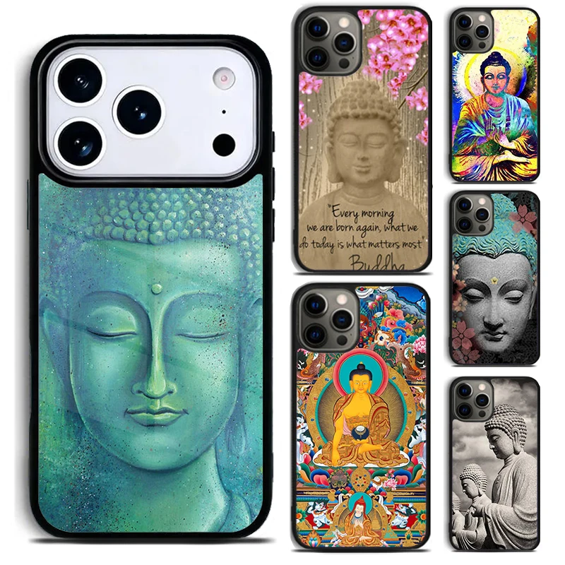 Coque de téléphone Bouddha Siddhartha Gautama en silicone souple pour iPhone 17 16 15 14 13 12 11 Pro Max Plus 17Air