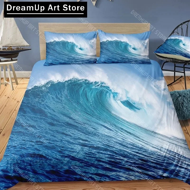 

Dream NS Modern Nature Комплект постельного белья с 3D цифровой печатью для пляжа Coconut Grove Летнее одеяло для спальни Наволочка Комплект постельного белья