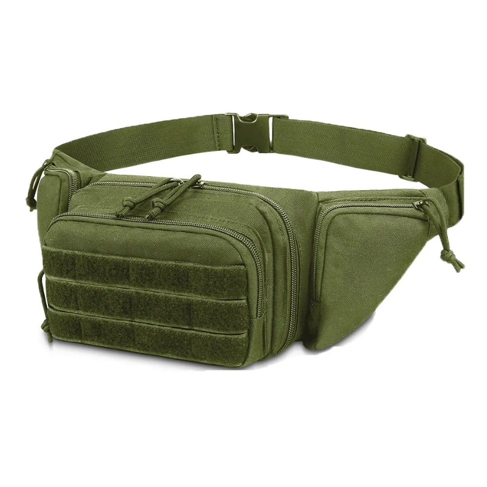 Riñonera para hombre, riñonera de nailon Molle, funda para pistola, riñonera EDC, bolsa para teléfono, caza, escalada, Camping, cinturón Cs Airsoft