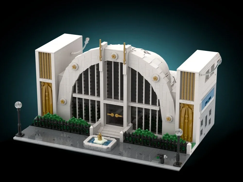 2658pcs MOC Hall Of Justice Super Heroes Building Blocks Birthday Festival Toy Gift Brick Constructing Plastic Educational