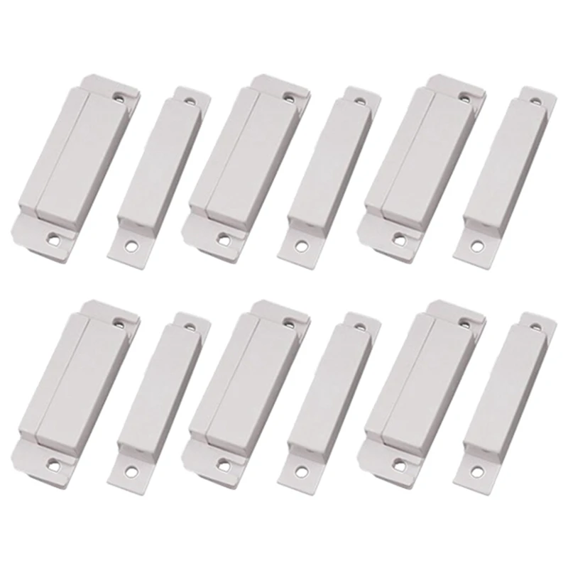 6X Magnetic Sensor Home Door Window Entry Warning Alarm Switch