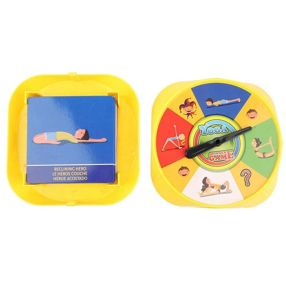BEDW-Yoga Pose Card Game Permainan Papan Keluarga Keterampilan Fleksibilitas Dan Keseimbangan Untuk Dewasa Anak-Anak Untuk Pecinta Yoga