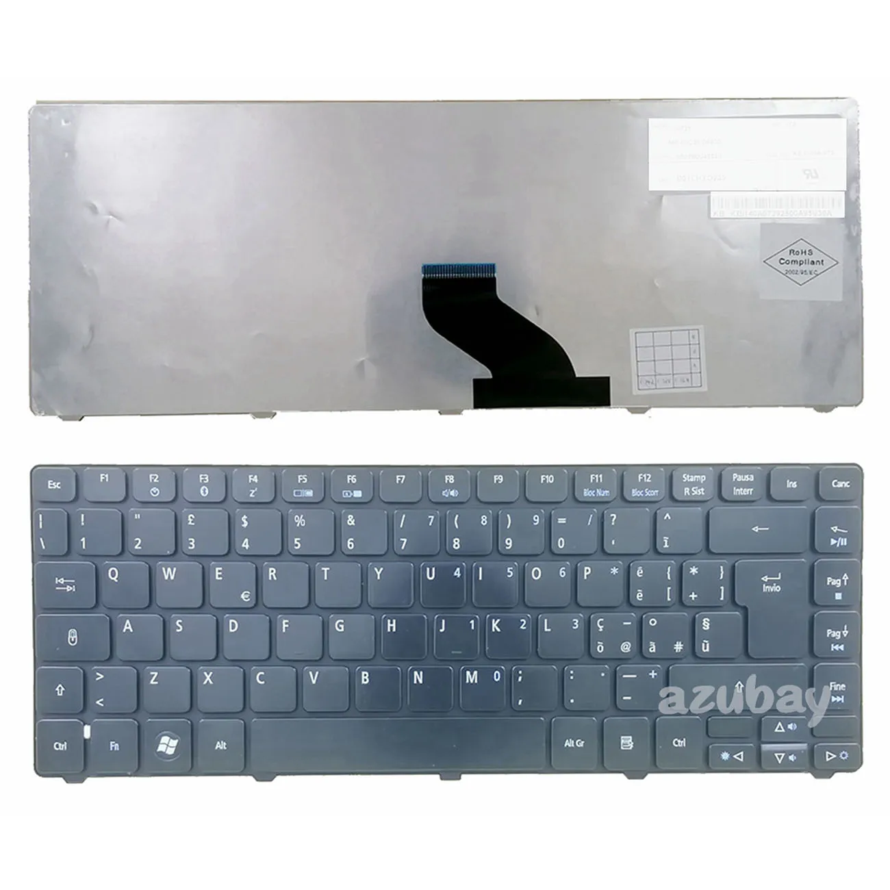 NE BR Portuguese Italian Spanish Keyboard For Acer Aspire 3810T 3820T 4810T 4820T 3410t 3750 3935 4250 4251 4252 4253 4333 4336