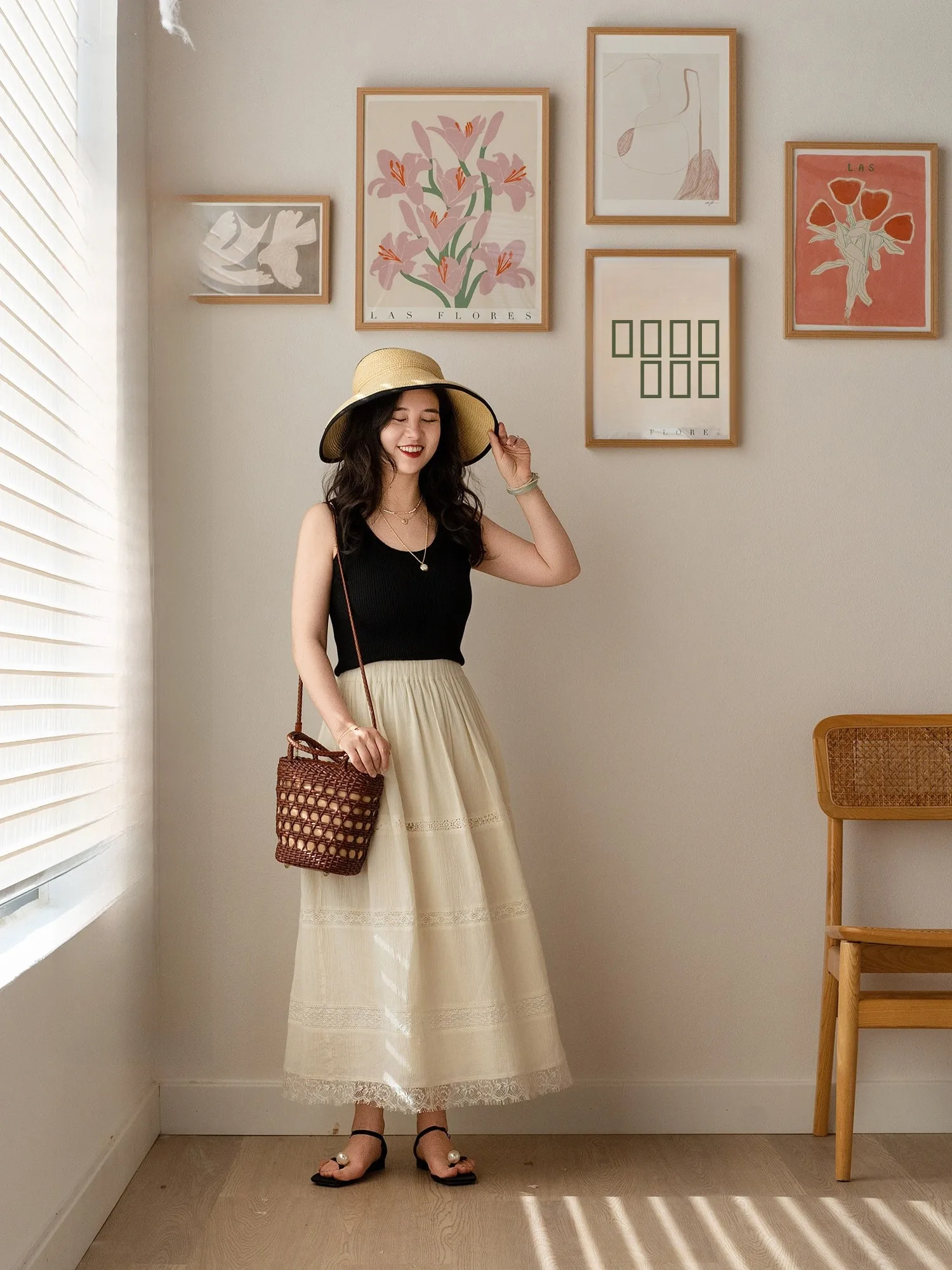 

Шелково-льняной хлопковый топ с U-образным вырезом, утягивающий, летний, прохладный, свободного кроя, скрывающий подмышечные складки, женский, модный, для повседневной носки, с отделкой.