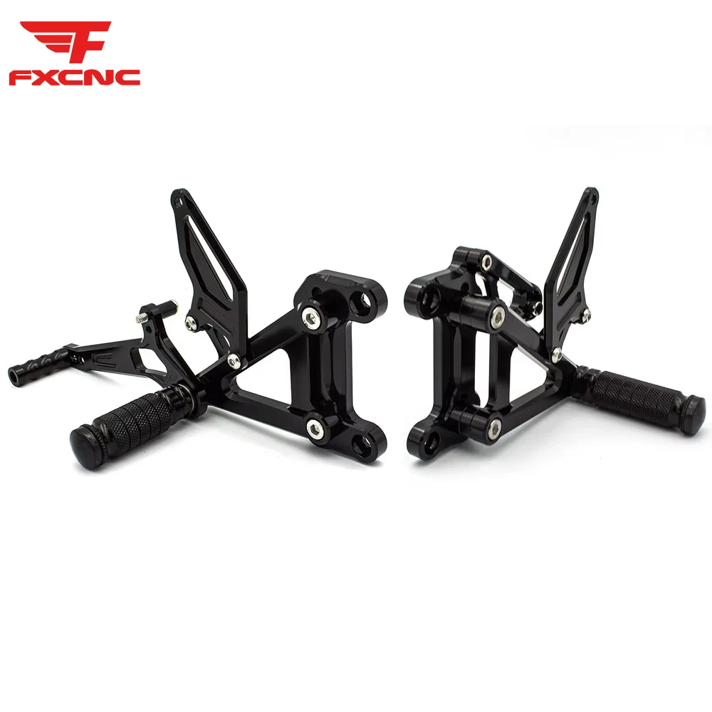 

For MV Agusta F3 675 EAS Brutale 2012 - 2017 Motorcycle Rearset Footrest Adjustable Aluminum CNC Foot Pegs Rider Rear Sets
