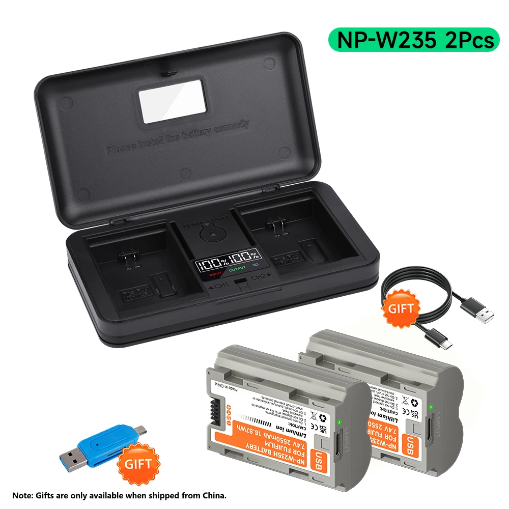NP-W235 Battery for Fujifilm X-T4 X-T5 X-H2
