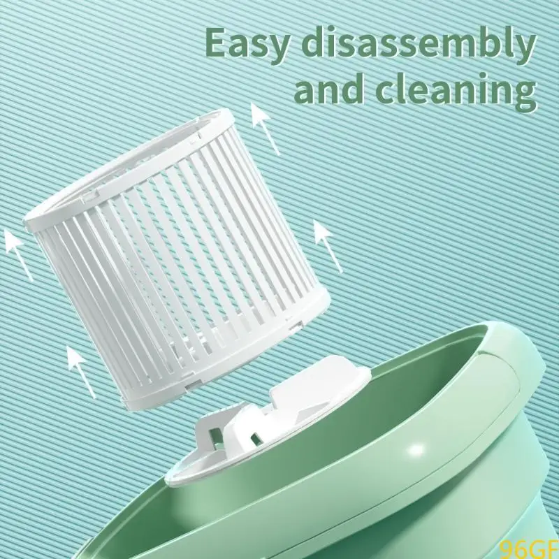 Máy giặt quần áo động 96GF có thể gập lại 3,2L Công suất 3 chế độ làm sạch cho các căn hộ đồ lót giặt nhỏ