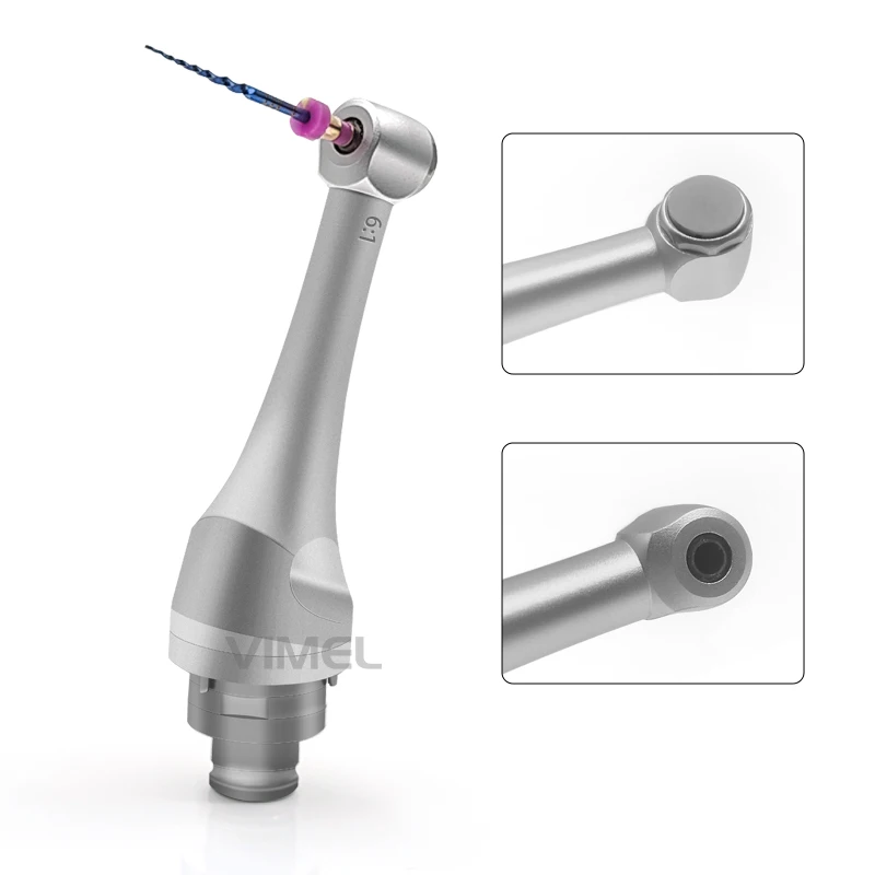 den   tal 6:1 Endo Motor Contra Angle Handpiece Head Push Button for Electric Endo Motor Compatible Woodpecker