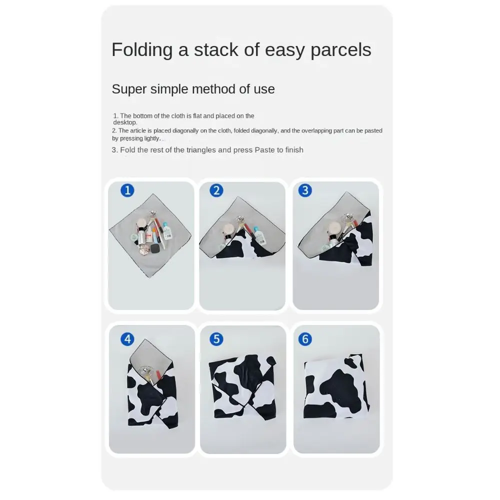 Reusable Folding Cosmetic Bag Wrap Around Pouch Photographic Equipment Accessories Camera Protective Cover Digital Computer