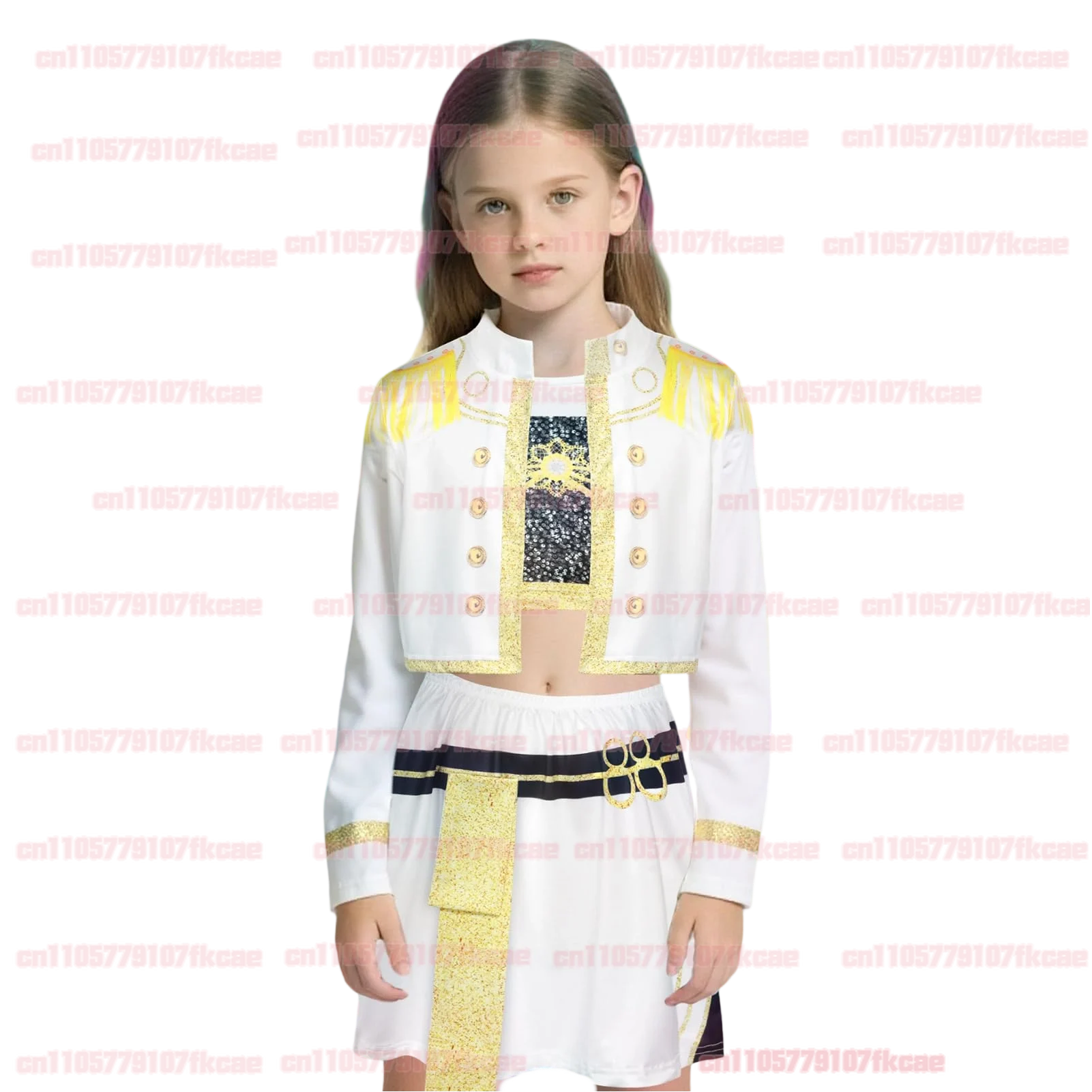 Filles Rumi Zoey Mira impression fête habiller Costume enfants Super étoile chanteur danseur Halloween jeu de rôle Cosplay tenue enfants