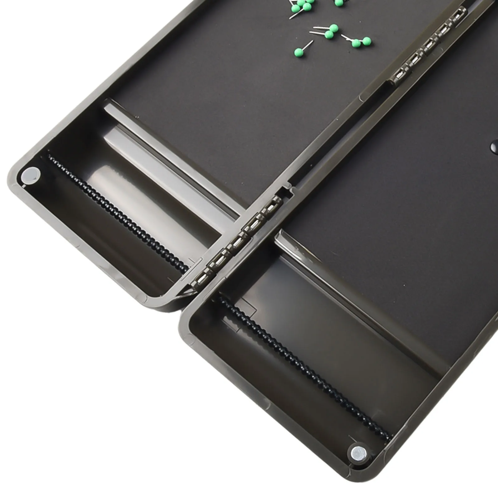 

Cable Box 1pc Fishing Line Box With 10 Small Needles 34.5*11*3.5cm About 379g Fishing Equipment Fixer*10 Brand New