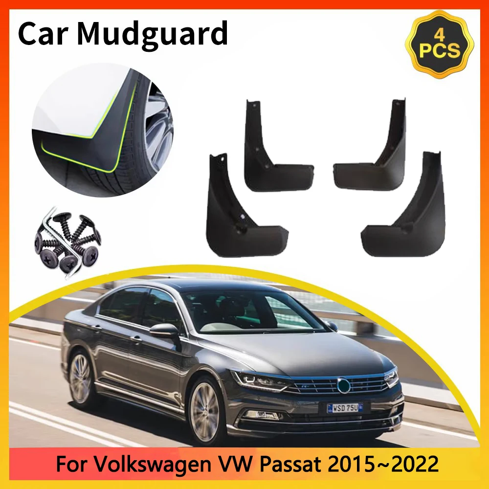 

For Volkswagen VW Passat 2015~2022 2016 2017 B8 Car Mudguards Mudflap Mudguard Splash Guards Mud Flaps Fender accessories Parts