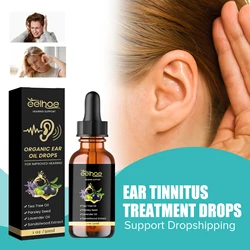 Tinnitus Treatment Essence Cure Deafness Swelling Hearing Loss Cleans Earwax Otitis Relief Earache Ears Antibacterial Drops 30ml