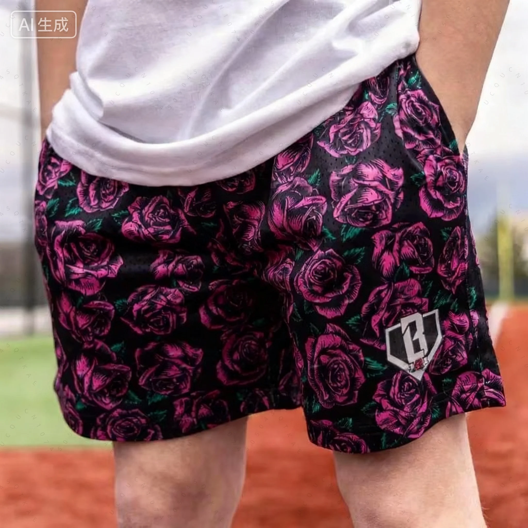 2026 منتجات الصيف الجديدة الرجال في سن المراهقة التجفيف السريع السراويل البيسبول السراويل الرياضية رياضة فضفاض السراويل في الهواء الطلق سروايل السباحة القصيرة حجم كبير