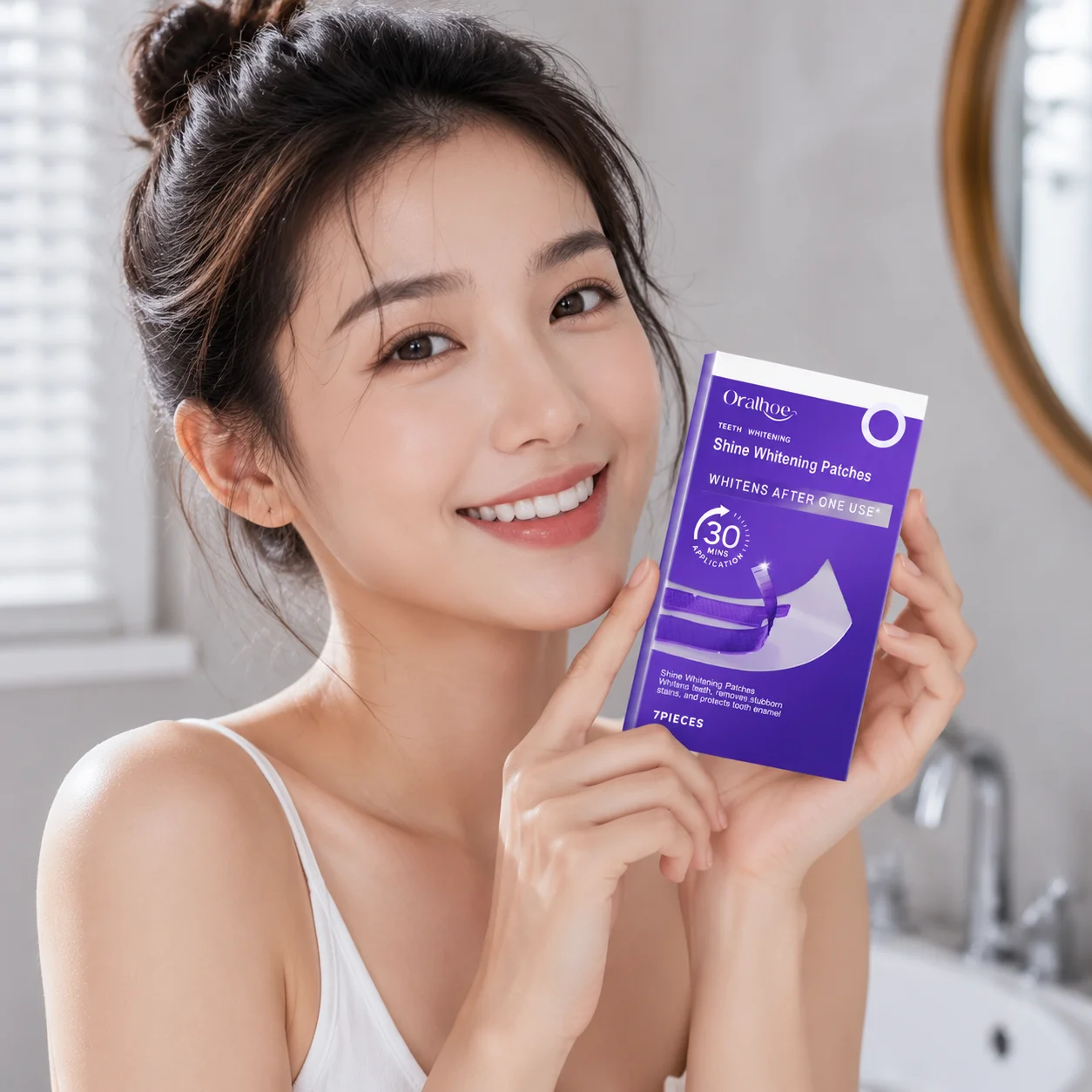 Mor Diş Beyazlatma Şeritleri D - Teeth Whitening Strips Crest incelemesi ve fiyatı
