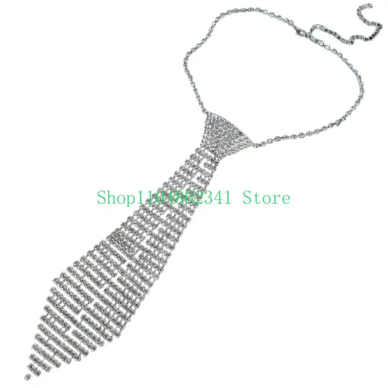 5asd Nhật Bản Nổ áo choàng NeXtie MIỄN PHÍ Tàu rhinestones Tie Women Men Party Party