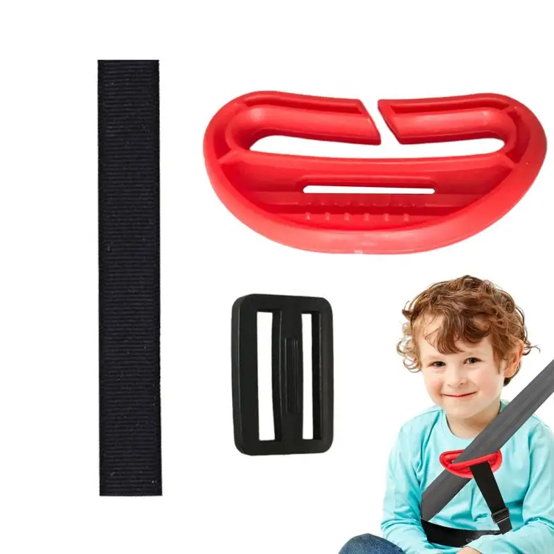 

Toddler Seat Belt Adjuster Child Seat Belt Adjuster Shoulder Neck Strap Adjuster Practical Safety Strap Positioner For Kids