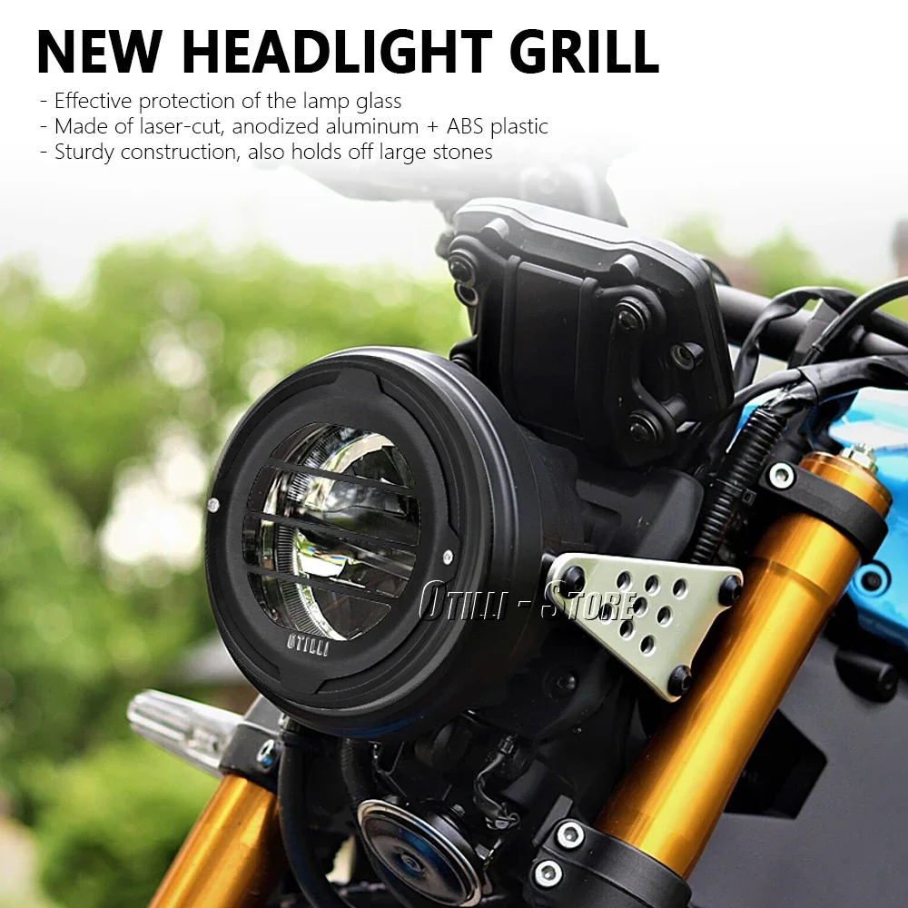 Headlight Protector Cover For Yamaha XSR 700 XSR700 XSR900 XSR 900 2022 2023 2024 Motorcycle Headlight Grill Guard Light Cowl - Image 4