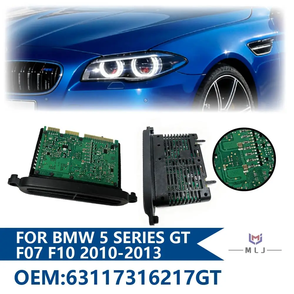 

63117316217GT For BMW 5 Series GT F07 F10 2010 2011 2012 2013 DRL High Version With AFS Controller Driver Module Car Accessories