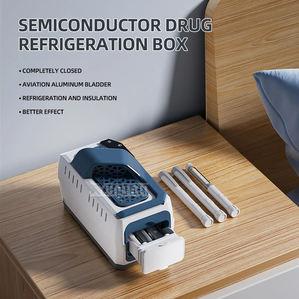 Mini Neveras Portatiles Electricas Portable Cold Box Temperature Adjustable Insulin Refrigerator Mini Fridge