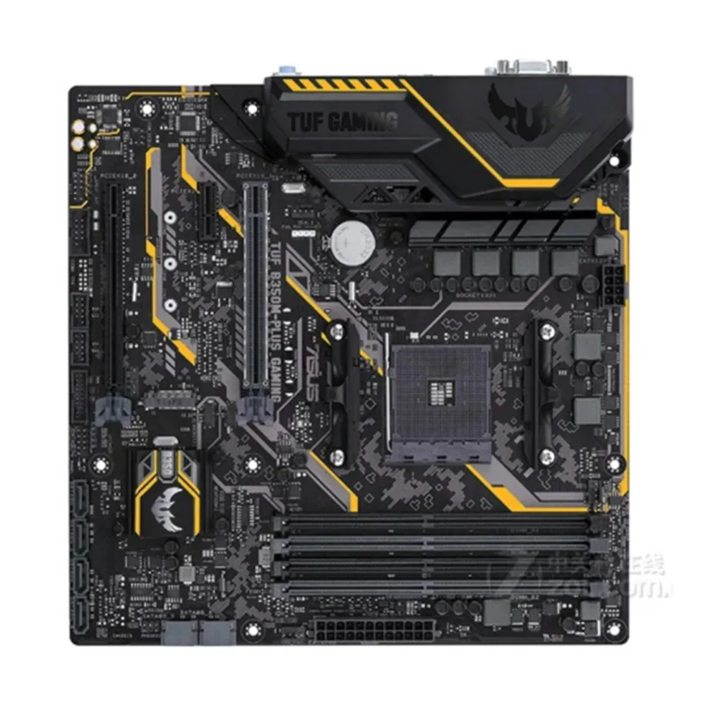 ASUS TUF B350M-PLUS carte mère de jeu prise en charge Ryzen 5 5600G R7 5700X 5800X3D R9 5900 CPU DDR4 3200MHz NVME M.2 USB 3.1
