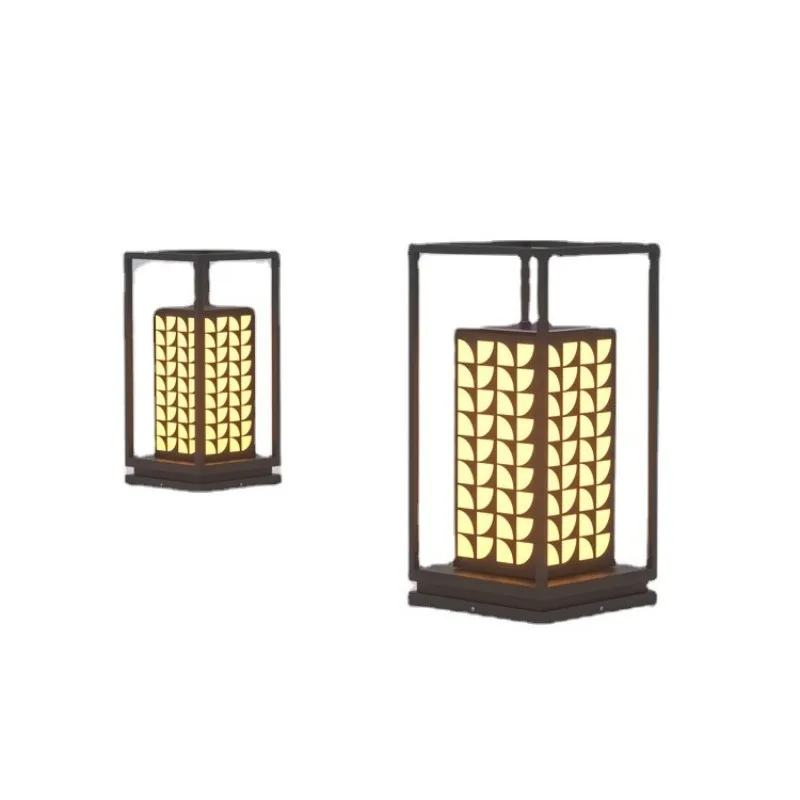 Solar power connection, residential villa garden courtyard grass waterproof outdoor stigma lamp