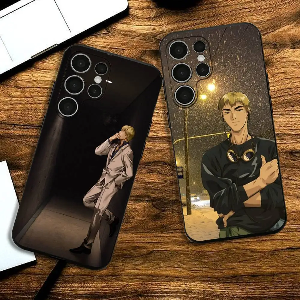 

G-Great Teacher Onizuka Silicone Case For Samsung S25,24,23,22,21,20 Plus Ultra 5G Lite Shockproof Cover