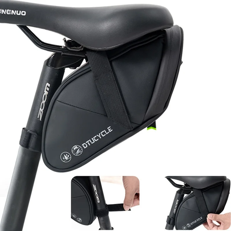 Wasserdichte Nylon Mountainbike Sattel Aufbewahrungstasche Sitz Hinten Werkzeugtasche Outdoor Radfahren Zubehör ZXCBB03