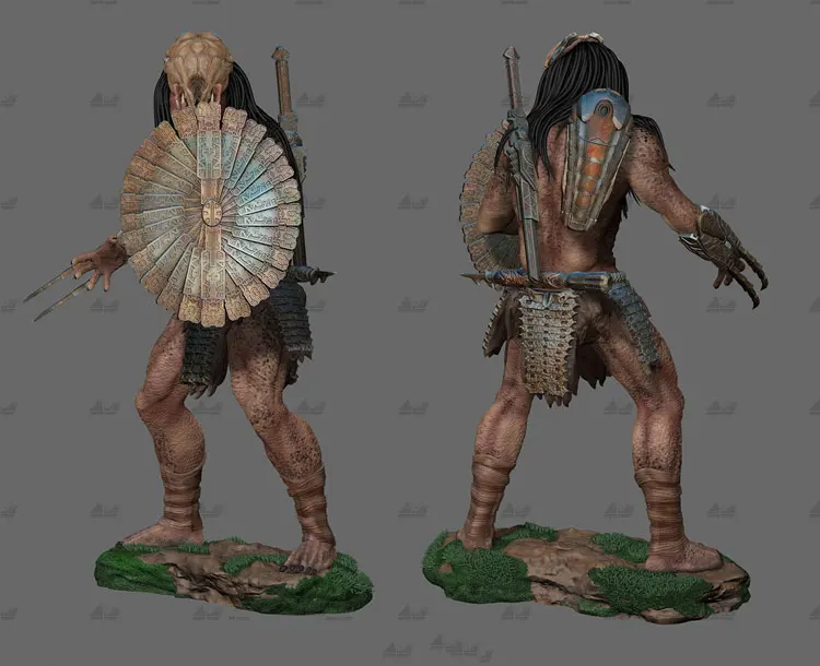 1/24 75mm 1/18 100mm Resin Model Predator Figurine Unpaint No Color RW-947