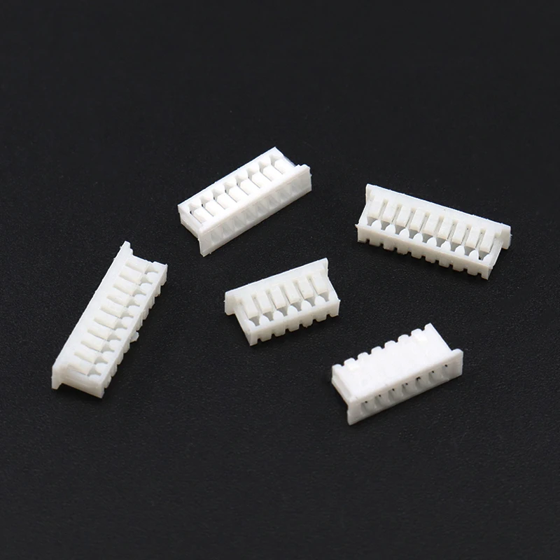 

100PCS 1.25mm Pitch Connector Housing Header 2P/3P/4P/5P/6P/7P/8P/9P/10P Selectable