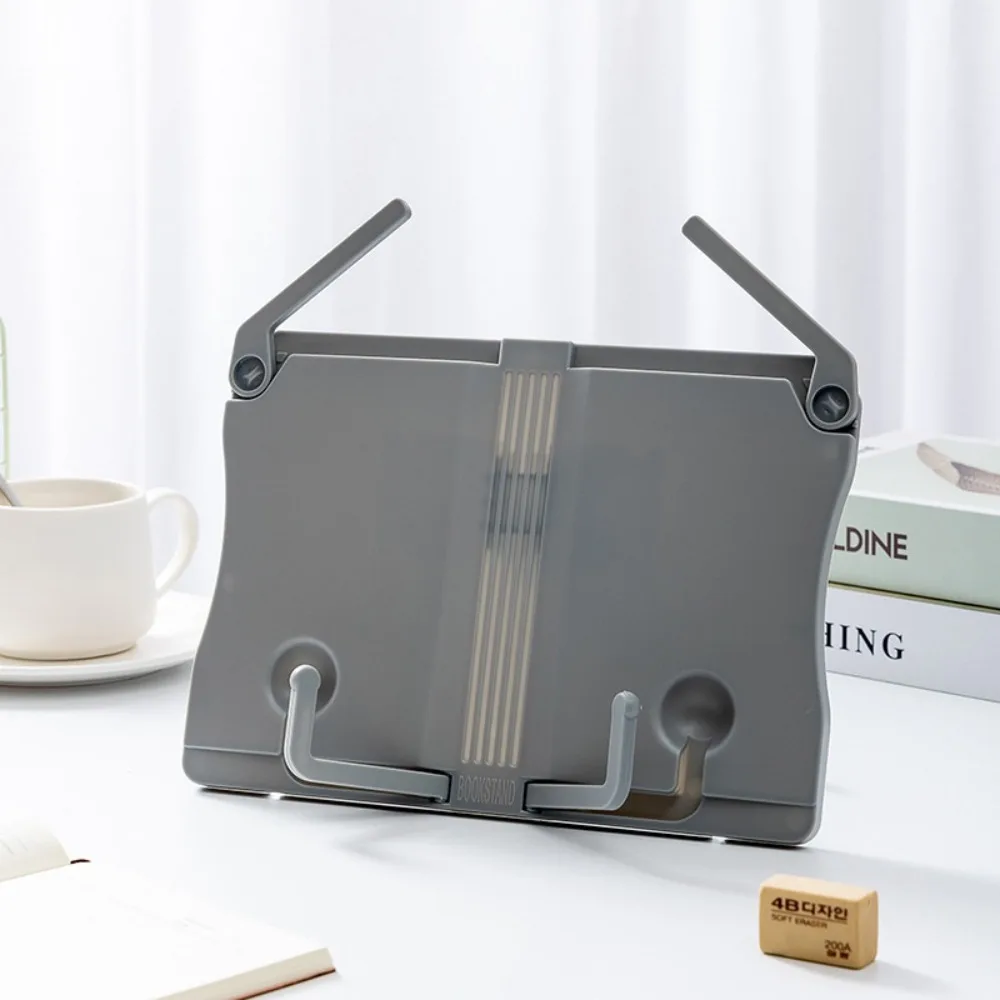 

Multi-Function Portable Reading Rack Music Score Fold Book Stand Desk Recipe Book Shelf Organizer