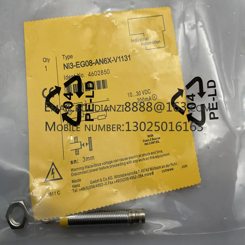 

Новый датчик приближения NI3-EG08-AN6X-V1131 AP6X BI2U-EG08-AP6X-H1141