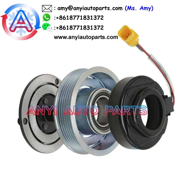 China Factory  CA11NEW A/C Compressor CLUTCH KIT 6V12 SD6V12 6pk for BMW Mini Cooper Countryman/Clubman